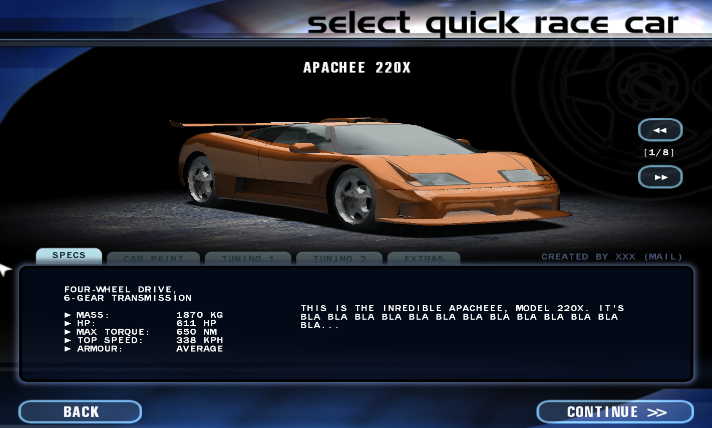 Crashday pre-alpha 0.65 screenshots archive